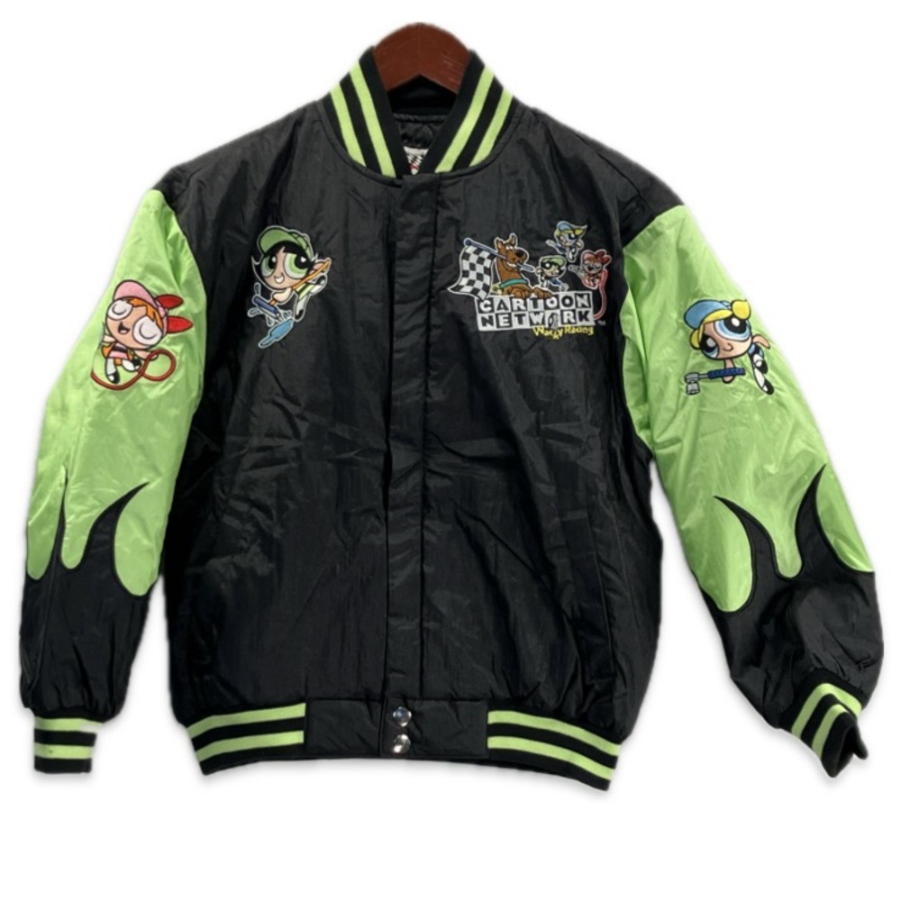 RARE Cartoon Network Black and Green Jacket NWT size M unisex